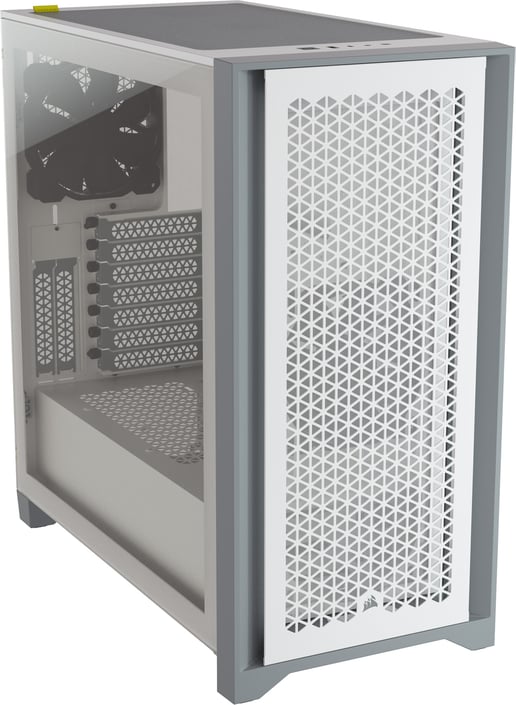 Corsair 4000D Airflow Mid Tower Gaming Case - White 