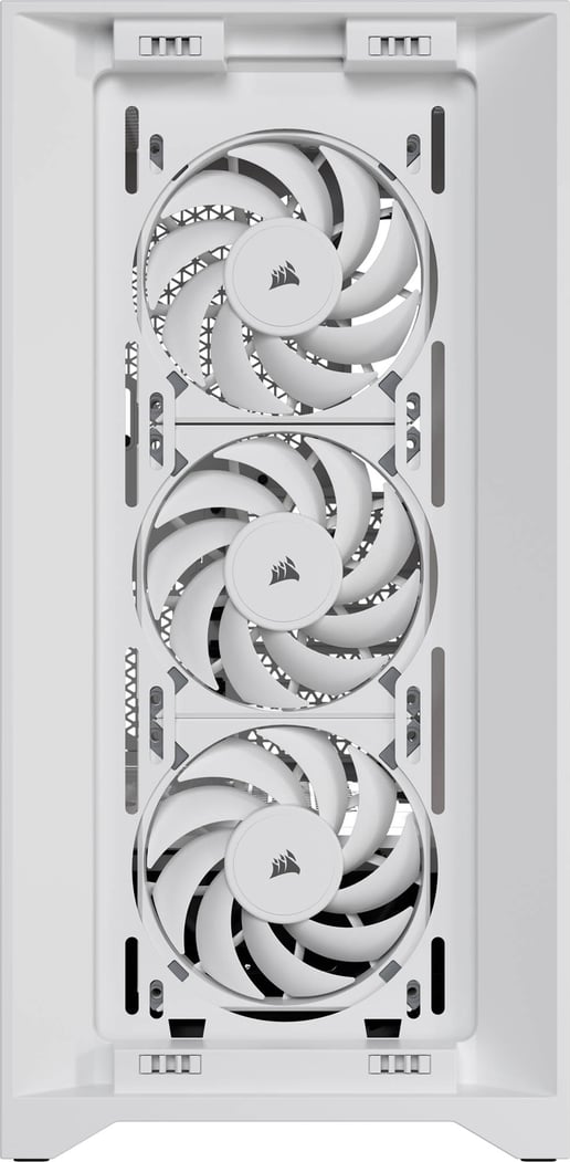 Corsair iCUE 4000D RGB AIRFLOW Mid Tower Gaming Case - White 