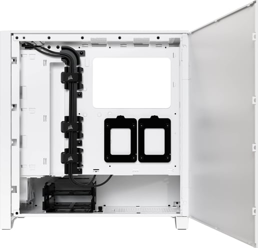 Corsair iCUE 4000D RGB AIRFLOW Mid Tower Gaming Case - White 