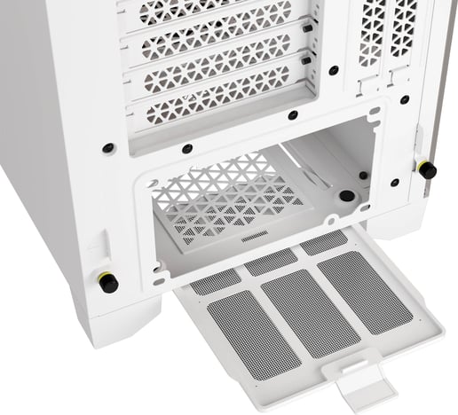 Corsair iCUE 4000D RGB AIRFLOW Mid Tower Gaming Case - White 