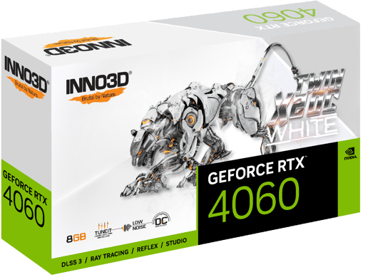 INNO3D GeForce RTX 4060 Twin X2 OC 8GB GDDR6 Graphics Card