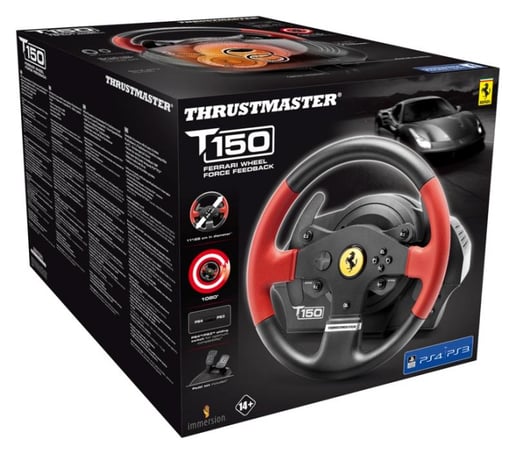 Thrustmaster T150 Ferrari Racing Wheel and Pedal Set