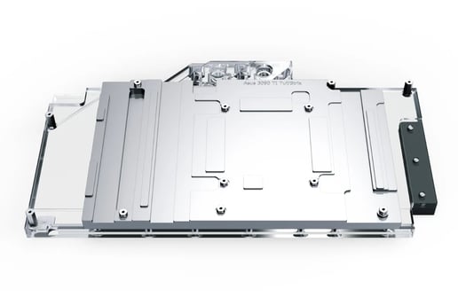 Alphacool Eisblock Aurora Acryl GPX-N Waterblock with Backplate for Geforce RTX 3090 Ti Strix or TUF