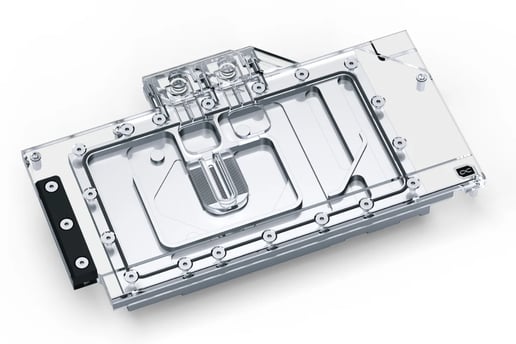 Alphacool Eisblock Aurora Acryl GPX-N Waterblock with Backplate for Geforce RTX 3090 Ti Strix or TUF