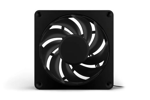 Alphacool Apex Stealth 120mm Metal Frame Fan in Black