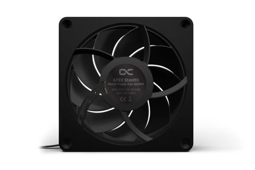 Alphacool Apex Stealth 120mm Metal Frame Fan in Black