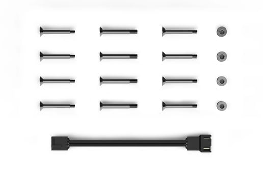 Alphacool Apex Stealth 120mm Metal Frame Fan in Black