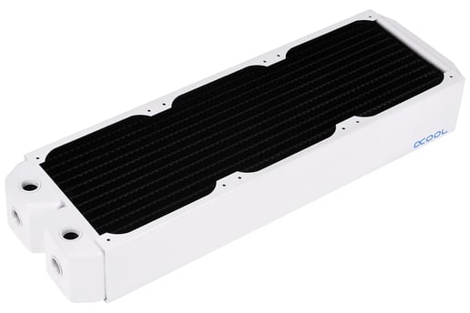Alphacool NexXxoS UT60 360mm Radiator - Full Copper - White