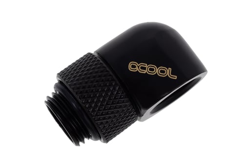 Alphacool Eiszapfen 90 Degree Rotary Extension - Black