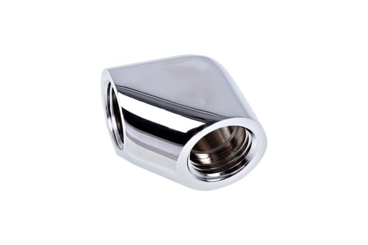 Alphacool Eiszapfen L-connector G1/4 to G1/4 - Chrome