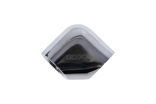 Alphacool Eiszapfen L-connector G1/4 to G1/4 - Chrome