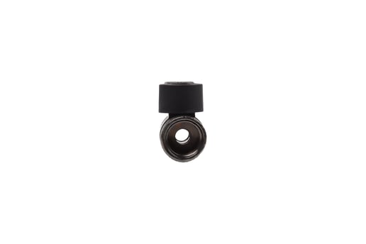 Alphacool 2-way Ball Valve G1/4 in Black Nickel