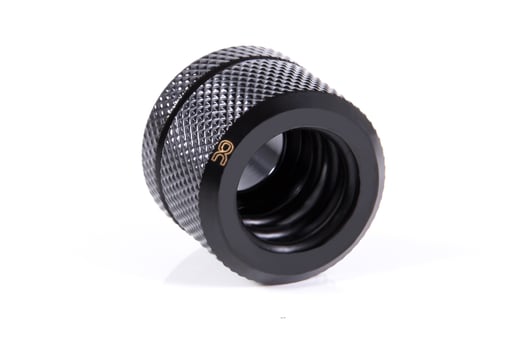 Alphacool Eiszapfen 14mm HardTube Compression Fitting - Black