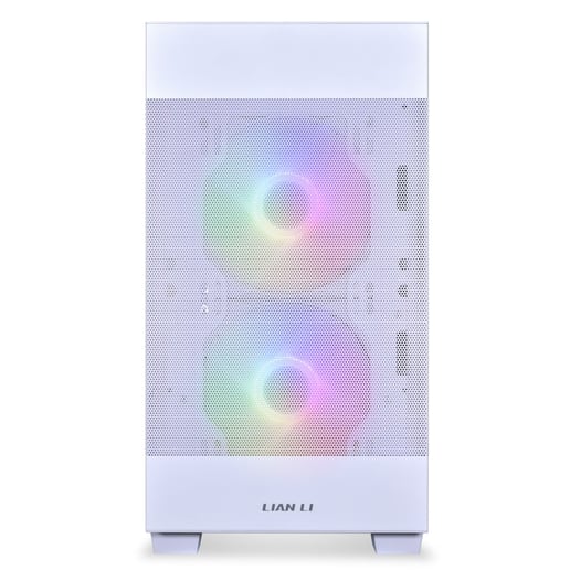 Lian Li LANCOOL 205M Mesh Mid Tower Gaming Case - White 