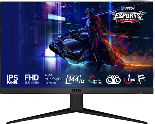 MSI Optix G241 23.8 inch IPS 144Hz 1ms Gaming Monitor - Full HD 1080p, 1ms, HDMI
