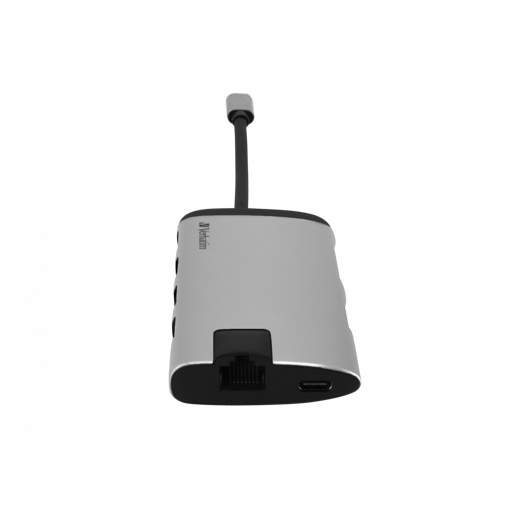 Verbatim USB-C Multiport Hub, 1x USB-C, 2x USB-A, 1x HDMI, 1x RJ-45, SD