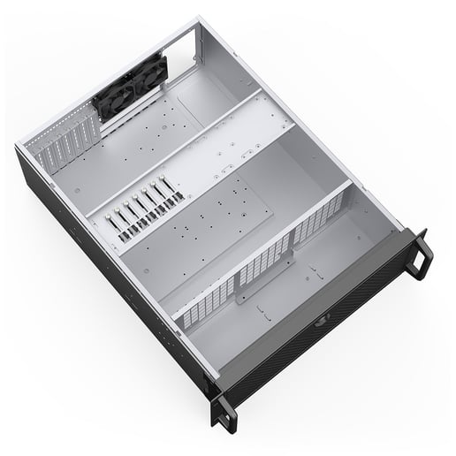 Codegen 4U 600mm Rackmount Server Case - Silver 
