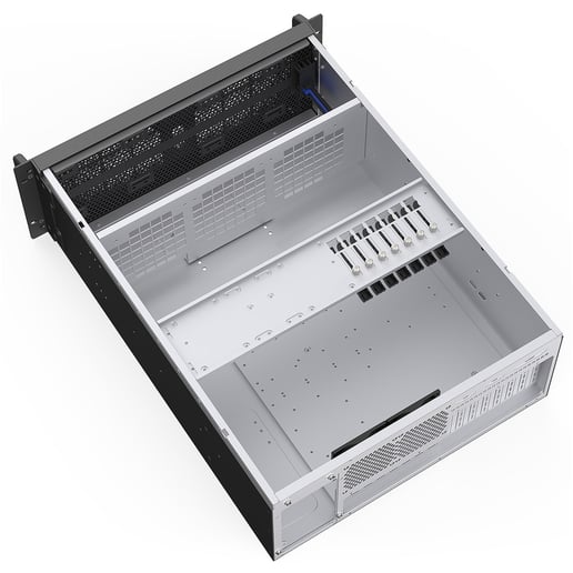 Codegen 4U 600mm Rackmount Server Case - Silver 