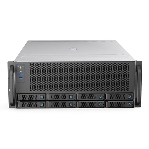 Codegen 4U 650mm Rackmount Server Case - Silver 