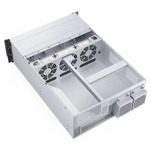 Codegen 4U 650mm Rackmount Server Case - Silver 