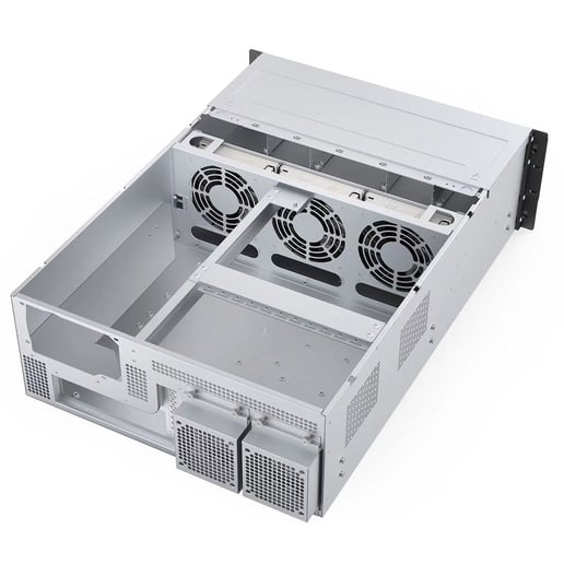 Codegen 4U 650mm Rackmount Server Case - Silver 