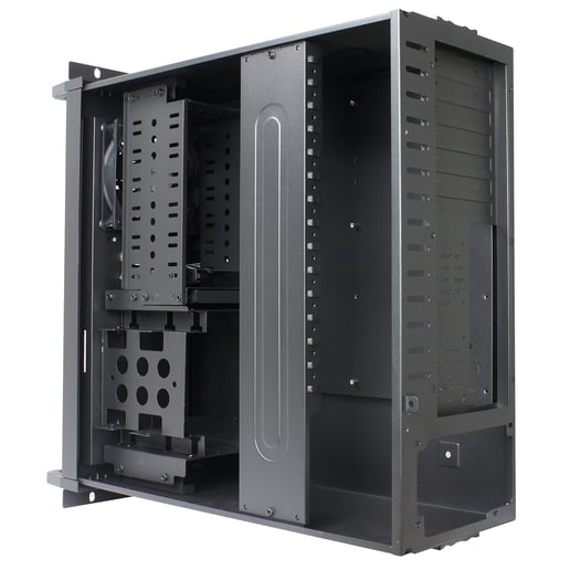 4U Rackmount Server Case - Black 