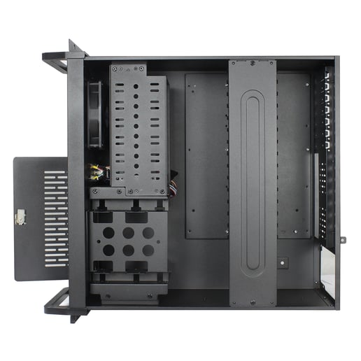 4U Rackmount Server Case - Black 