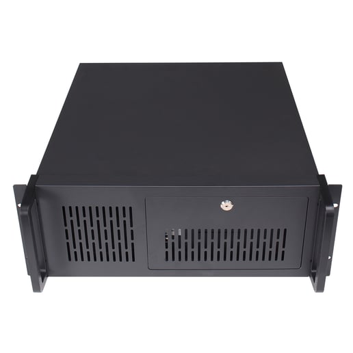 4U Rackmount Server Case - Black 