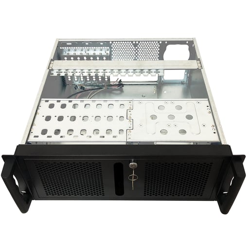 Codegen V2 4U (500mm) Rackmount Server Case - Black 