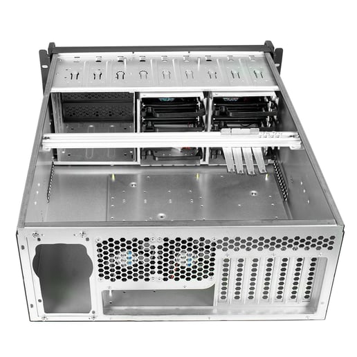 Codegen 4U v2 (600mm) Rackmount Server Case - Black 