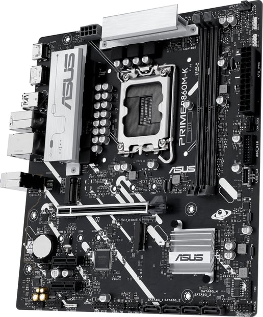 ASUS Prime B860M-K mATX Motherboard for Intel LGA1851 CPUs