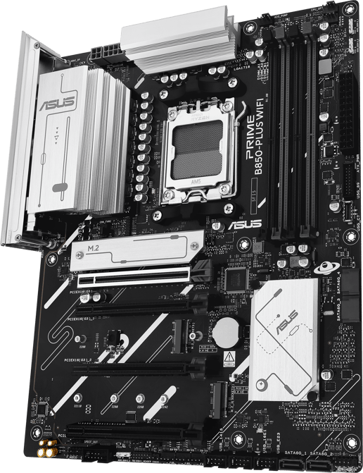 ASUS Prime B850-Plus WiFi ATX Motherboard for AMD AM5 CPUs