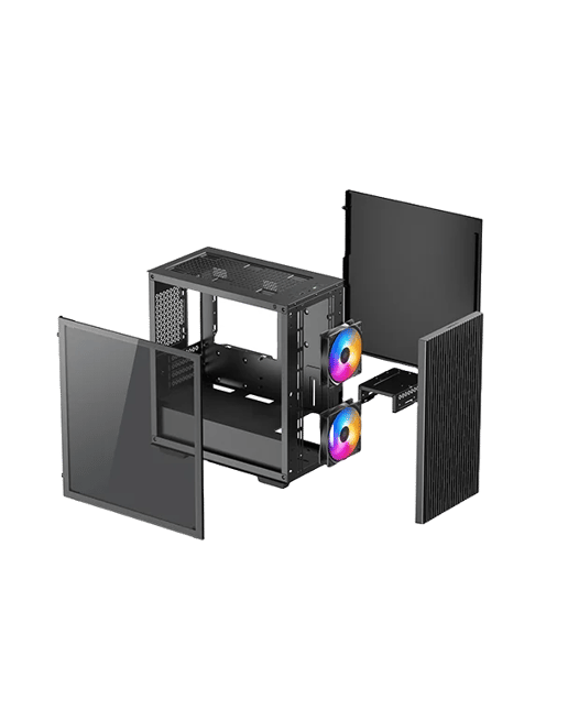 DeepCool MATREXX 40 3FS Mid Tower Case - Black 