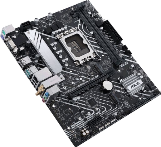 ASUS Prime H610M-A WIFI D4 mATX Motherboard for Intel Socket 1700 CPUs