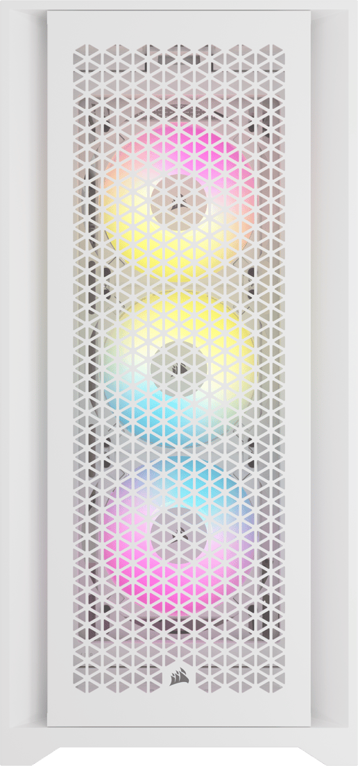 Corsair iCUE 5000D RGB AIRFLOW Mid Tower Gaming Case - White 