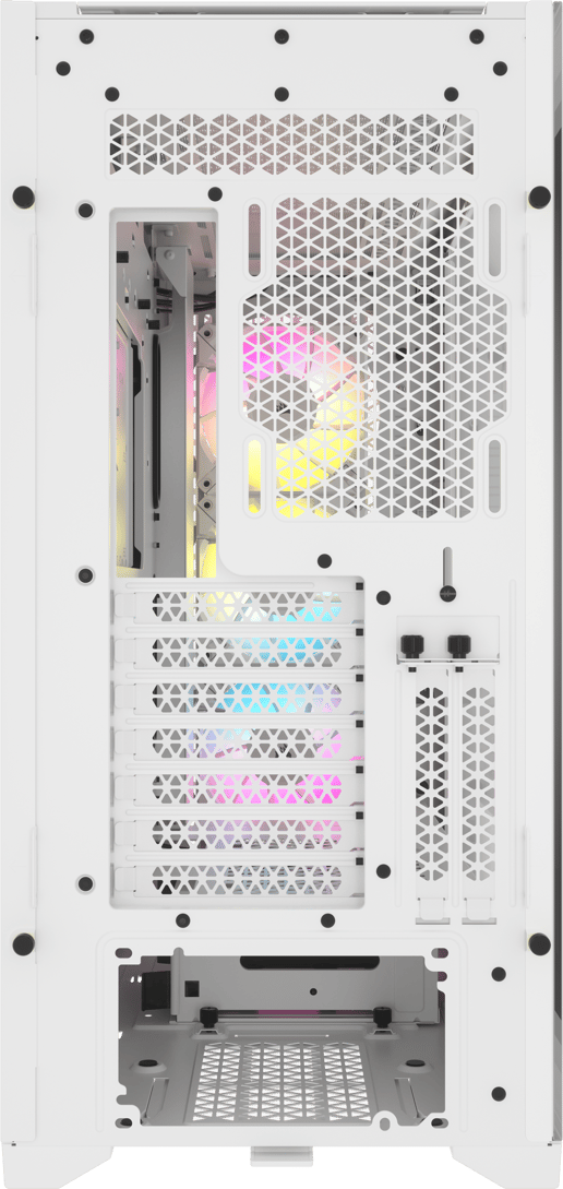 Corsair iCUE 5000D RGB AIRFLOW Mid Tower Gaming Case - White 