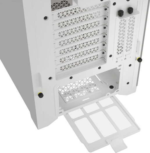 Corsair iCUE 5000D RGB AIRFLOW Mid Tower Gaming Case - White 