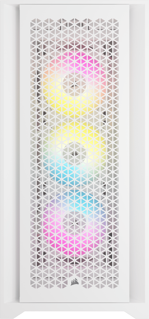 Corsair iCUE 5000D RGB AIRFLOW Mid Tower Gaming Case - White 