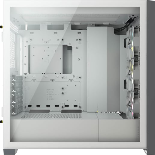 Corsair iCUE 5000X RGB Mid Tower Gaming Case - White 