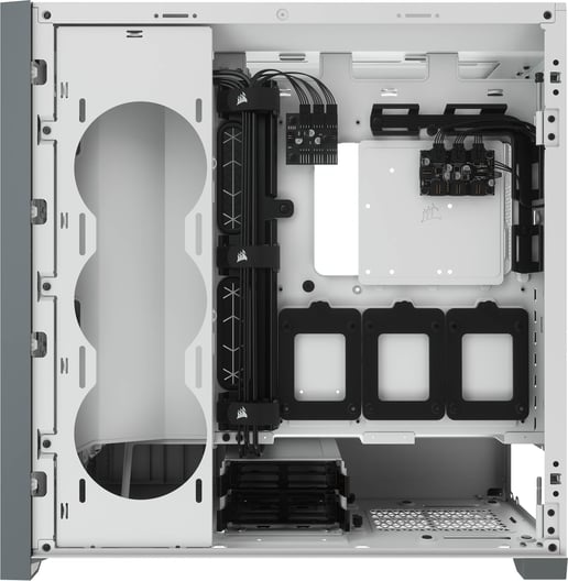 Corsair iCUE 5000X RGB Mid Tower Gaming Case - White 