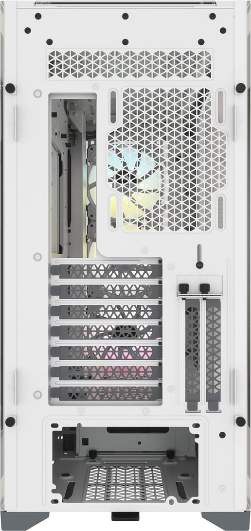 Corsair iCUE 5000X RGB Mid Tower Gaming Case - White 