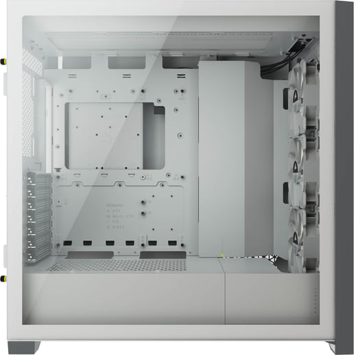 Corsair iCUE 5000X RGB Mid Tower Gaming Case - White 