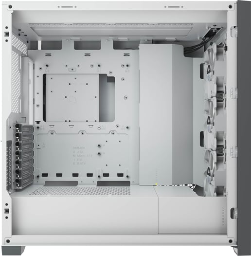 Corsair iCUE 5000X RGB Mid Tower Gaming Case - White 
