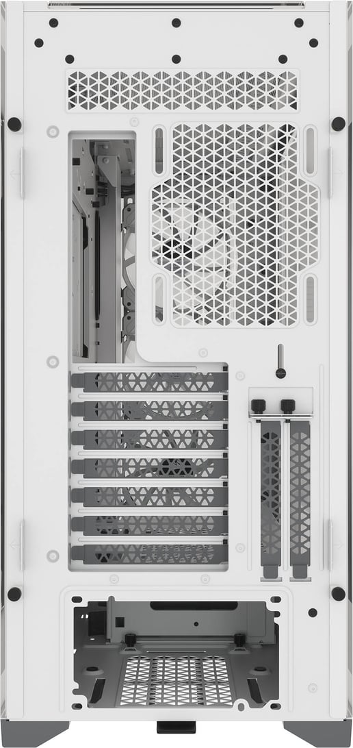 Corsair iCUE 5000X RGB Mid Tower Gaming Case - White 