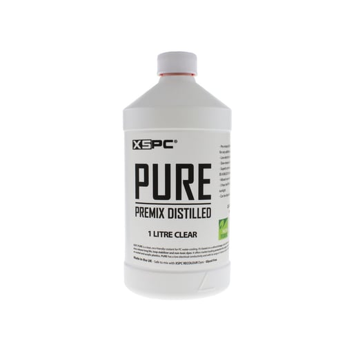 XSPC PURE Premix Distilled Coolant, 1 Litre, Clear