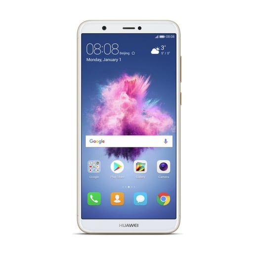 Huawei P Smart (5.65 inch) Smartphone (Gold) with Android 8.0