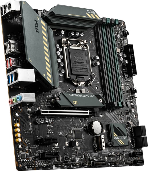 MSI MAG B560M BAZOOKA mATX Motherboard for Intel LGA1200 CPUs