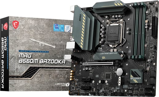 MSI MAG B560M BAZOOKA mATX Motherboard for Intel LGA1200 CPUs