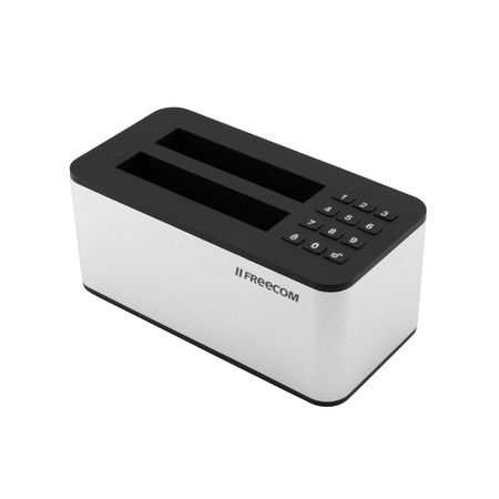 Freecom mDock Keypad Secure Dual Hard Drive Dock, USB 3.0 Type-C
