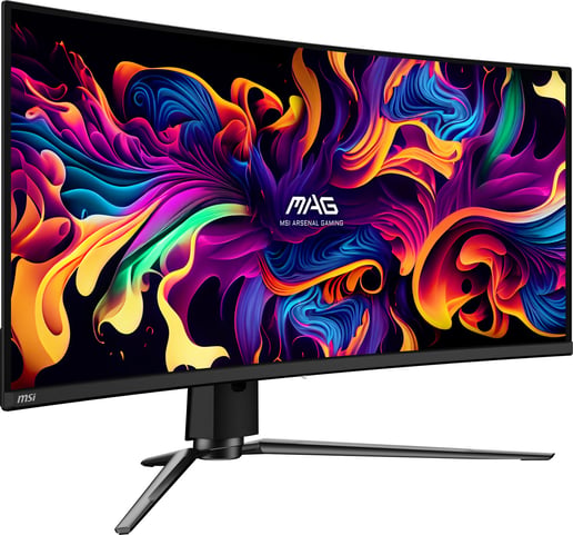 MSI MAG 341CQP QD-OLED 34" UltraWide Curved Gaming Monitor - OLED, 175Hz, 0.03ms